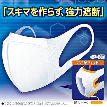 【１２箱】　超立体マスク　ノーズフィット　スキマを作らず強力遮断 Amazon.co.jp: 超立体マスク 風邪・花粉用 不織布 ふつう 30枚